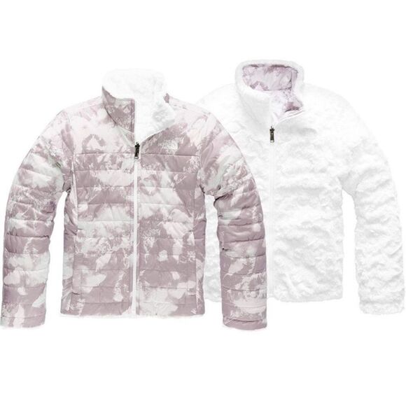 The North Face Girls Reversible Mossbud Swirl Jacket M 10/12 - Picture 1 of 9